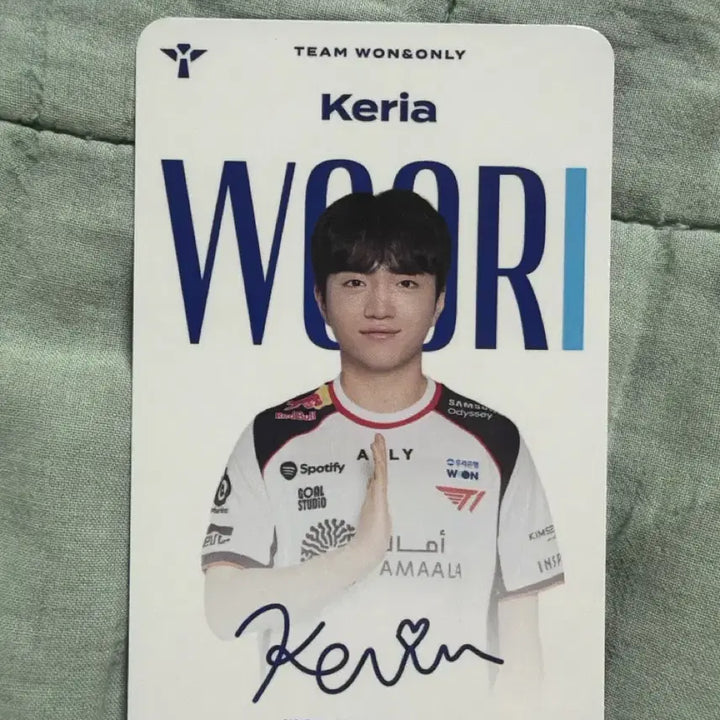[BUNJANG] T1 Keria LCK Photocard / 우리은행 T1 티원 케리아 포카 lck 포토카드