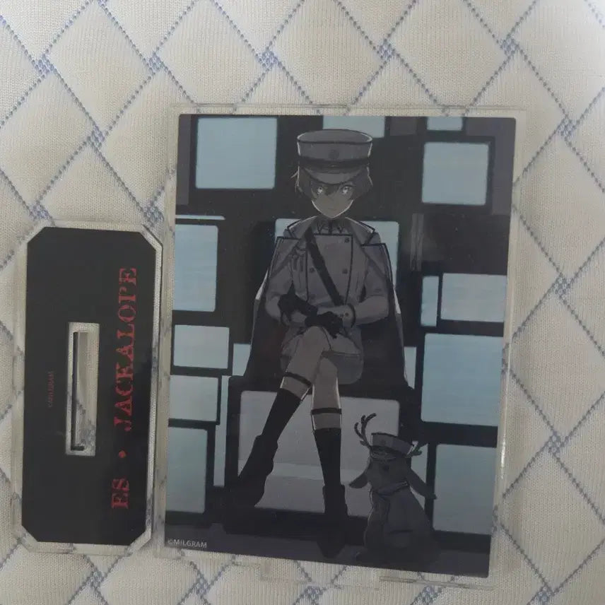[BUNJANG] Millgram Prisoner Uniform Lottery B Prize Es Acrylic Stand / 밀그램 죄수복 쿠지 B상 에스 아크릴 판매