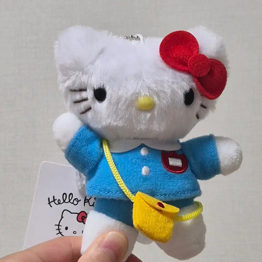 [BUNJANG] Sanrio Hello Kitty Kindergarten Doll Keychain / 초희귀) 산리오 헬로키티 유치원 인형 키링