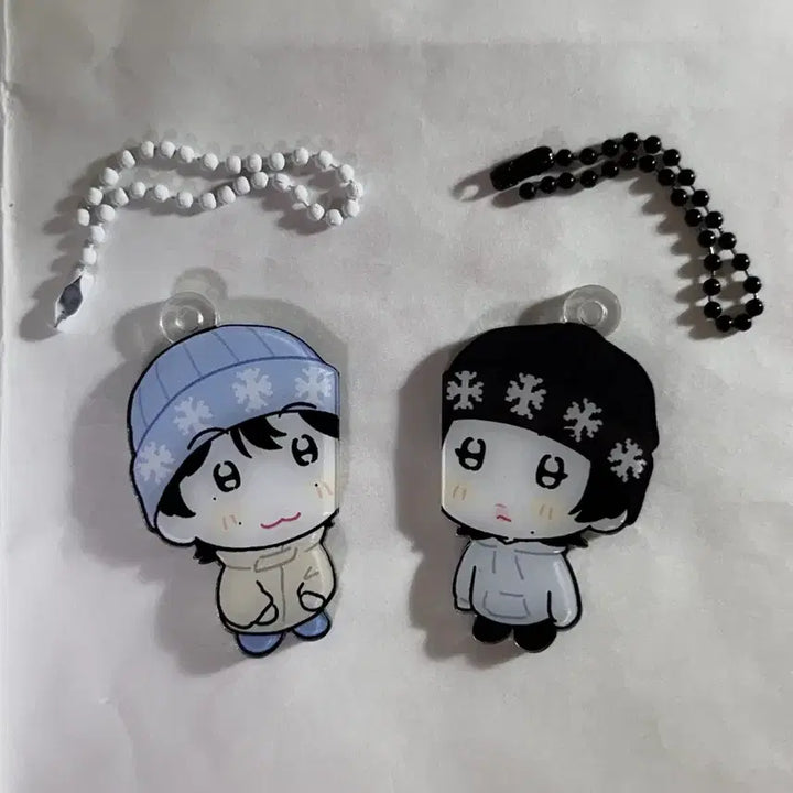 [BUNJANG] Muk Enton Anton Wonbin BinEnton 89 Magnetic Keychain Set / muk님 라이즈 앤톤 원빈 빈앤톤 89 자석 키링 세트