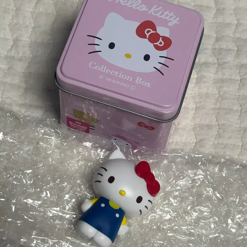 [BUNJANG] Hello Kitty Tin Case Secret Collection Box Figure - 