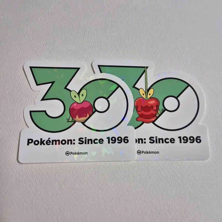 [BUNJANG] Pokemon 30th Anniversary Stickers: Vulpix &amp; Gengar + Bonus Cards / 포켓몬 30주년 스티커 과사삭벌레 과미르 +a 판매