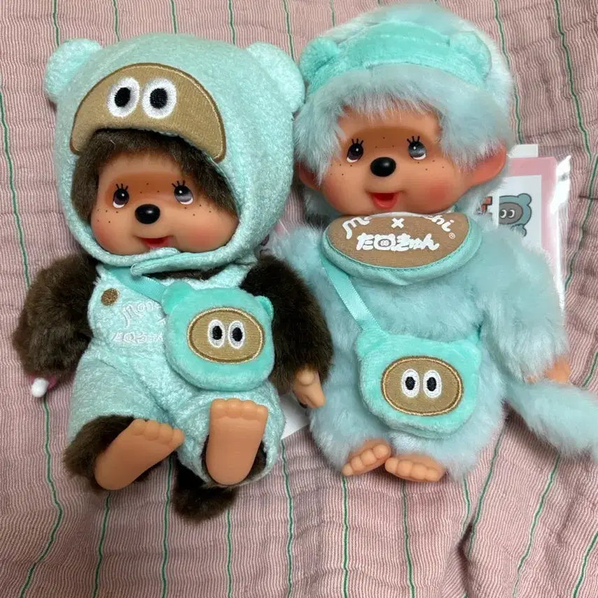 [BUNJANG] Mint Tanu + Tanu Plush Set / 아낌템보내요) 민트타누 +타누