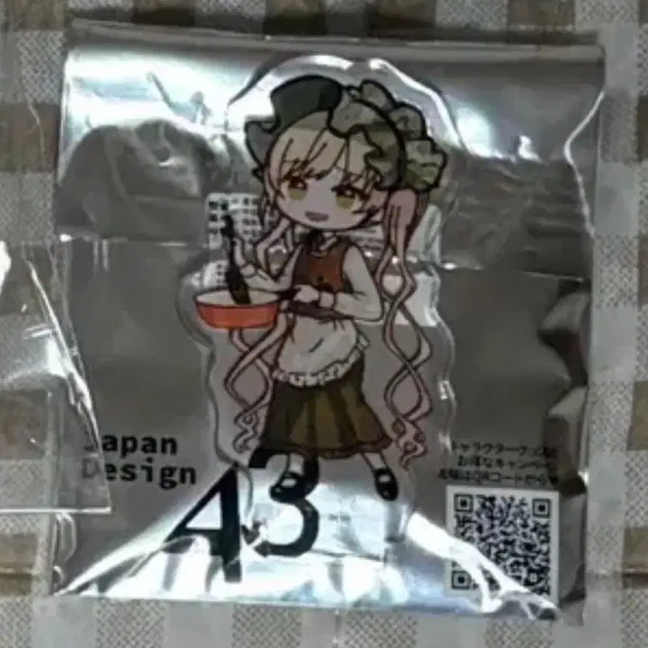 [BUNJANG] Manosaba Tono Hanna Mini Acrylic Stand / 마노사바 토노 한나 카페 미니 아크릴 스탠드 마녀재판