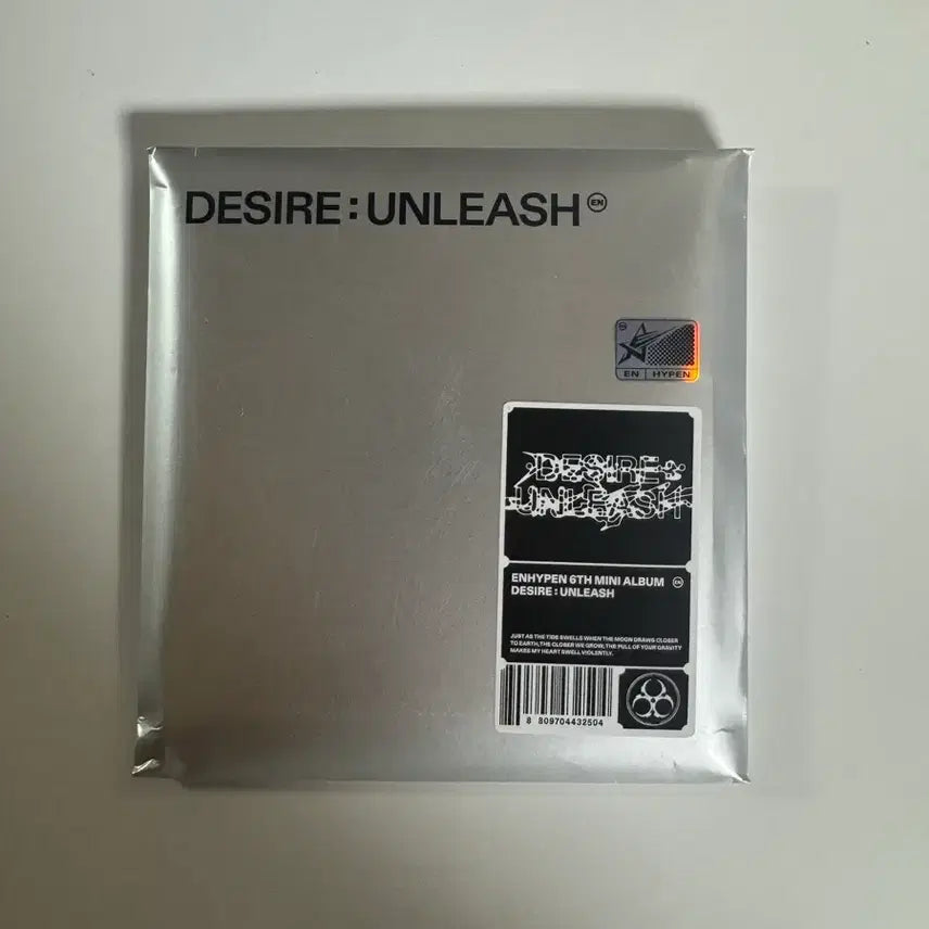 [BUNJANG] ENHYPEN Desire : Unleash (ENGENE ver.) Unsealed Album / DESIRE : UNLEASH (ENGENE ver.) 개봉 앨범