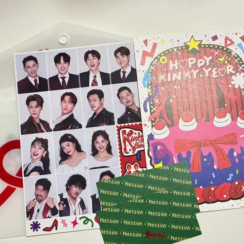 [BUNJANG] Kinky Boots 10th Anniversary Pop-up Cafe Mini File Set / 킹키부츠 24 팝업 생카 10주년 파일
