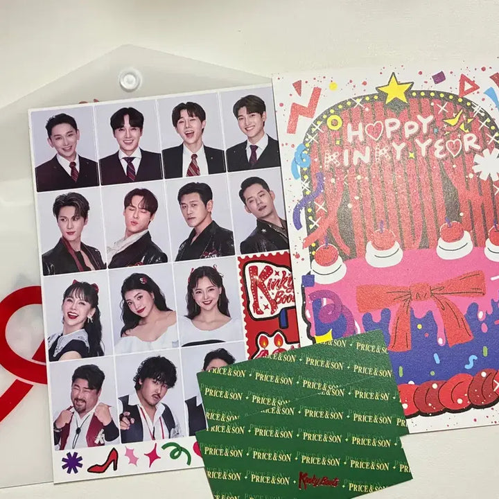 [BUNJANG] Kinky Boots 10th Anniversary Pop-up Cafe Mini File Set / 킹키부츠 24 팝업 생카 10주년 파일