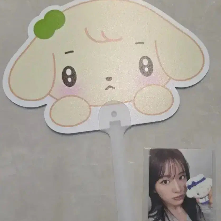 [BUNJANG] IVE Gaeul Mini B Photocard + Fan / (미개봉) 아이브 미니브 강안지+포카+부채