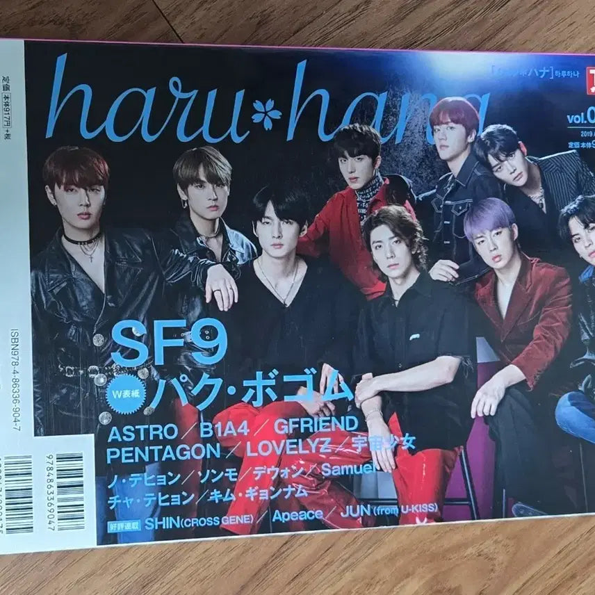 [BUNJANG] Haruhana Vol. 059 April 2019 Issue Featuring SF9, Park Bogum, Lee Junyoung, ASTRO, B1A4 / 하루하나 vol.059 2019년 4월호 SF9 박보검 이준영 아스트로 B1A4