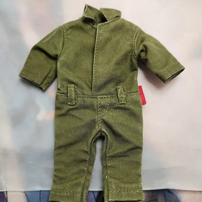 [BUNJANG] TITIYA Vintage Jumpsuit for Pocket BJD / 포켓 구체관절인형 포켓구관 옷 티티야 빈티지 점프슈트 판매