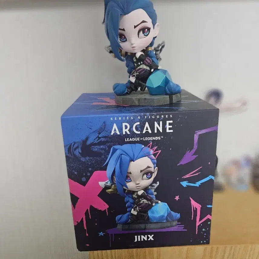[BUNJANG] League of Legends Arcane Jinx Figure / 롤 리그오브레전드 아케인 징크스 피규어