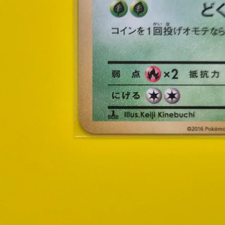 [BUNJANG] Pokemon Card 20th Anniversary Venonat 1st Edition Japanese / 포켓몬카드 20주년 애니버서리 딱충이 복각 초판 일판 일본판 1ed