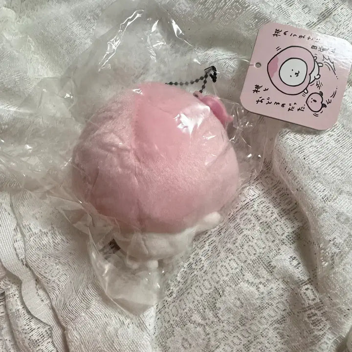 [BUNJANG] Nagano Market Nongdamgom Peach Bear Mascot Doll Keychain (Sealed) / [정품미개봉] 나가노마켓 농담곰 복숭아곰 인형 키링 마스코트