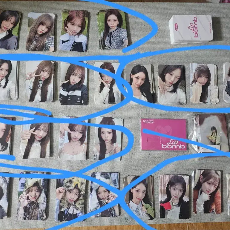 [BUNJANG] Lissenne Lip Bomb Album QR Version Set / 리센느 Lip bomb 앨범 QR ver 세트