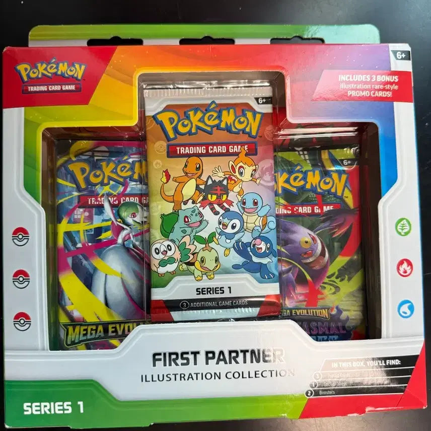 [BUNJANG] Pokemon First Partner Illustration Collection Series 1 / 포켓몬 퍼스트 파트너 일러스트 컬렉션 시리즈 1