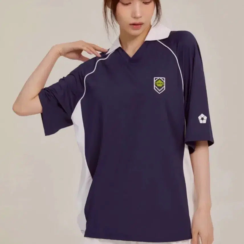 [BUNJANG] Bluelock Collared Short-Sleeve Uniform / 블루록 카라 반팔 유니폼