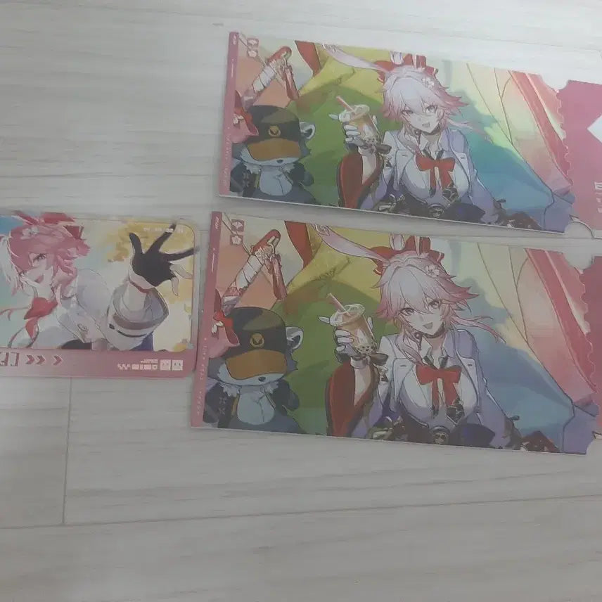 [BUNJANG] Honkai: Star Rail Evanesca Exhibition Ticket + Card Set / 붕괴 스타레일 전시회 에바네시아 티켓+카드