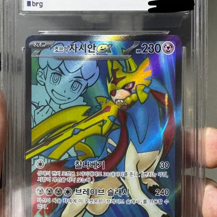 [BUNJANG] Pokemon Card Zamazenta BRG9 / 포켓몬카드 호브의 자시안 brg9