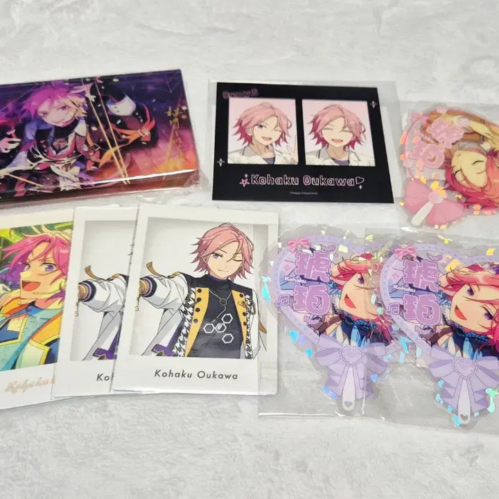 [BUNJANG] Ensemble Stars! Kohaku Okawa Bundle Set - Sealed / (미개봉) 앙스타 오우카와 코하쿠 굿즈 일괄 급처