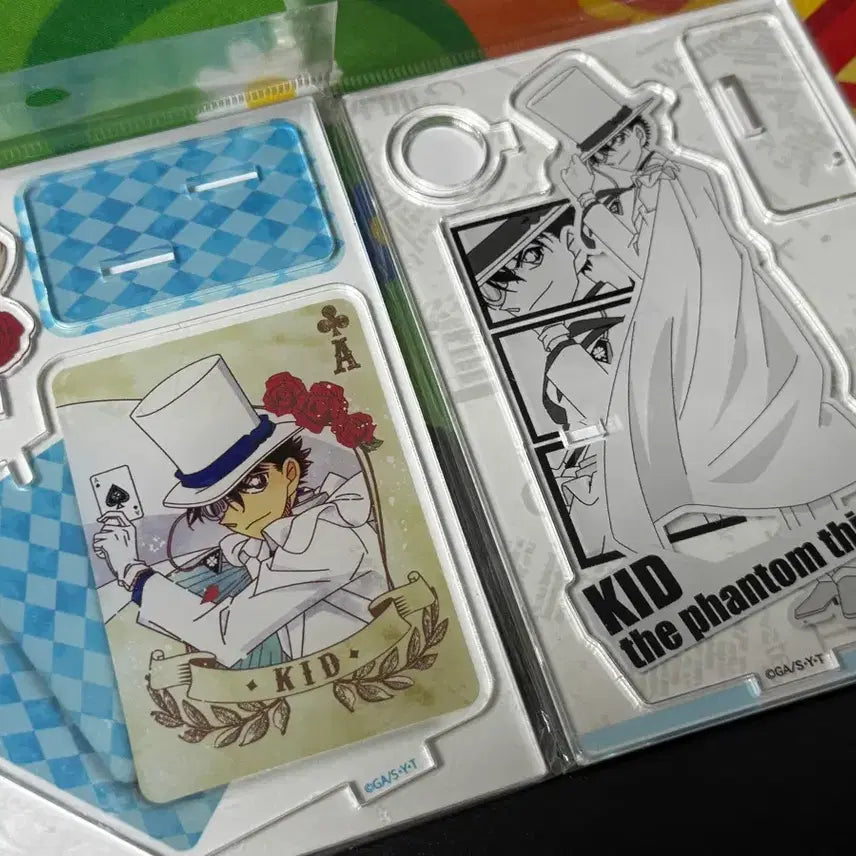 [BUNJANG] Detective Conan Kaito Kid Acrylic Stand Set / 명탐정 코난 괴도 키드 아크릴 스탠드 2개 일괄