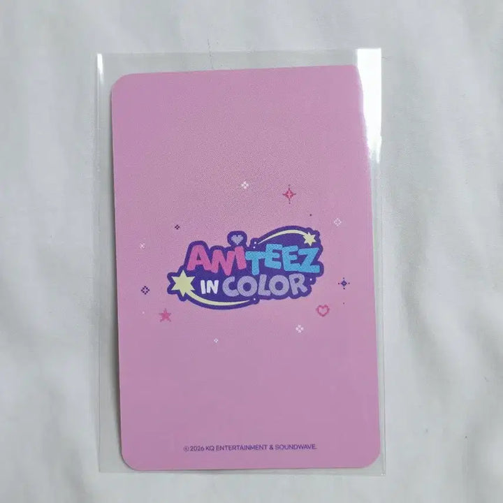 [BUNJANG] ATEEZ Seonghwa Aniteez 3D Sticker Photocard / 에이티즈 성화 애니티즈 입체 스티커 포카