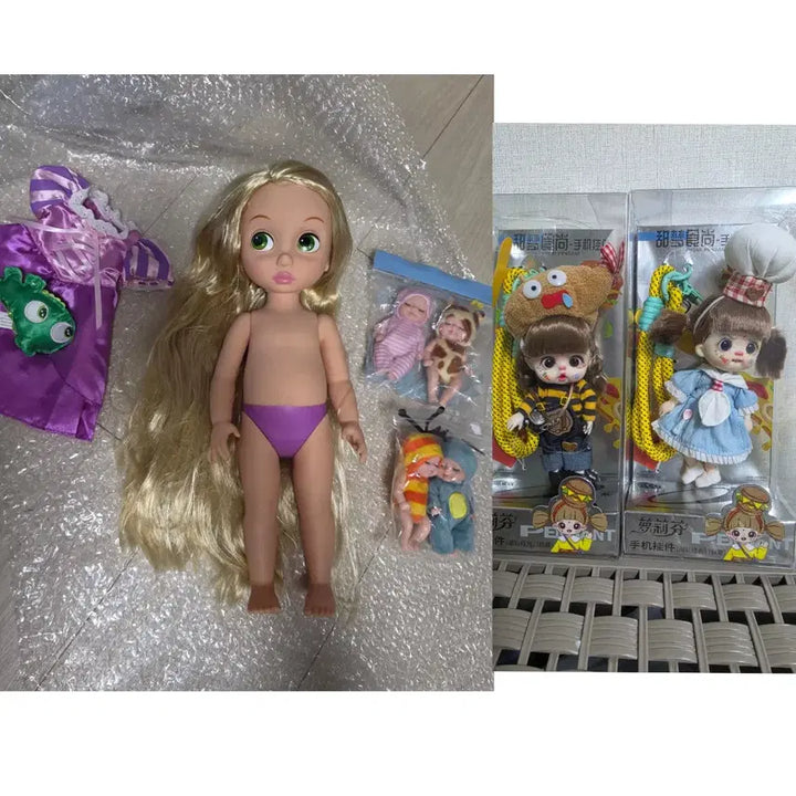 [BUNJANG] Disney Baby Doll Rapunzel / (사진구성) 디즈니베이비돌 라푼젤, 베이비돌리페