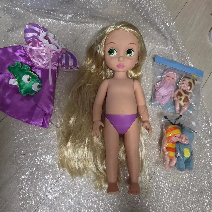 [BUNJANG] Disney Baby Doll Rapunzel / (사진구성) 디즈니베이비돌 라푼젤, 베이비돌리페
