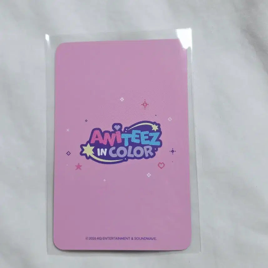 [BUNJANG] ATEEZ Yunho Anitiez 3D Sticker Photocard / 에이티즈 윤호 애니티즈 입체 스티커 포카