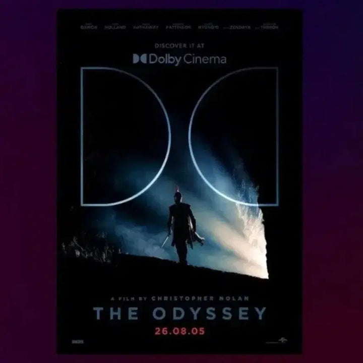 [BUNJANG] Odyssey Dolby Poster (A3) &amp; Original Ticket Bundle Set / (2종일괄) 오디세이 돌비 포스터(A3)+오리지널티켓 일괄판매