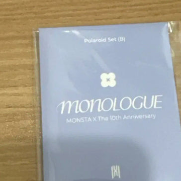 [BUNJANG] MONSTA X Monologue Polaroid Set B (Sealed) / 미개봉 원가이하 모노로그 몬스타엑스 몬엑 팝업 폴라로이드 세트 b