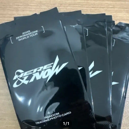 [BUNJANG] Here and Now 2025 World Tour Concert Trading Card - Sealed / 미개봉 원가이하 제배원 2025 월드투어 콘서트 트레카 히얼앤나우