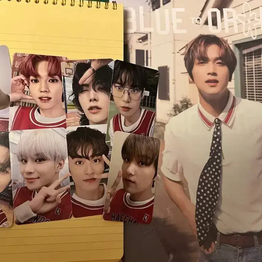 [BUNJANG] NCT 127 DREAM Haechan Bluetooth Orange Photobook Photocard (Sealed) / 미개봉 엔시티 127 드림 해찬 블루투오렌지 포토북 양도 포카 nct