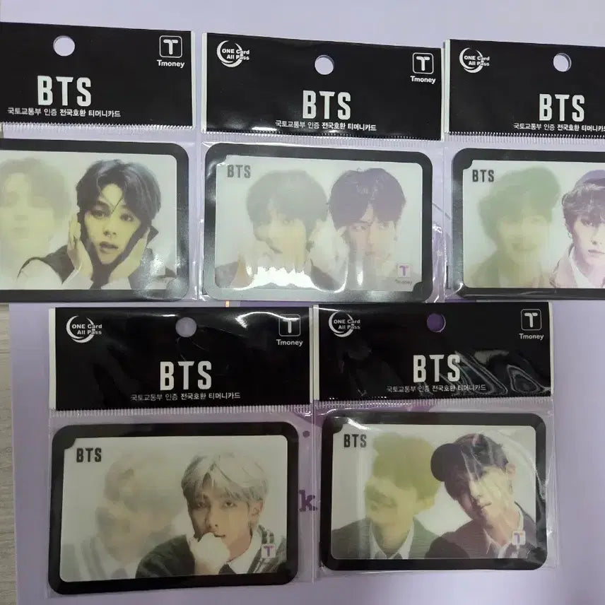 [BUNJANG] BTS T-Money Card Set / bts 방탄 티머니 카드