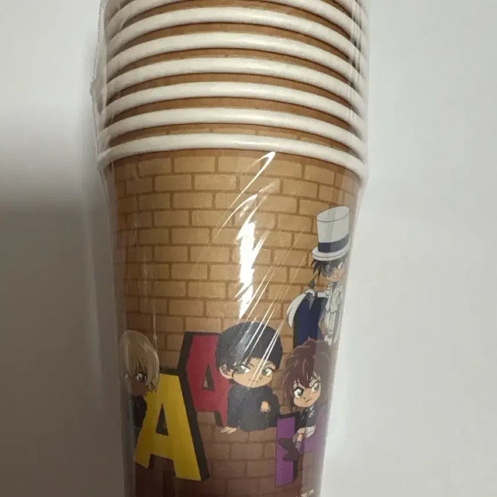 [BUNJANG] Case Closed (Detective Conan) Paper Cup Set / 미개봉 명탐정 코난 종이컵