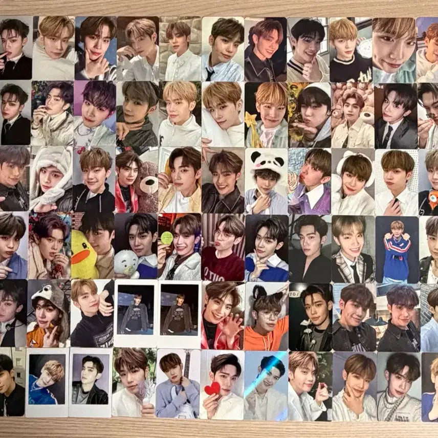 [BUNJANG] ZEROBASEONE Kim Gyuvin Bundle Set 78 Photocards / 제베원 김태래 포카 일괄 양도