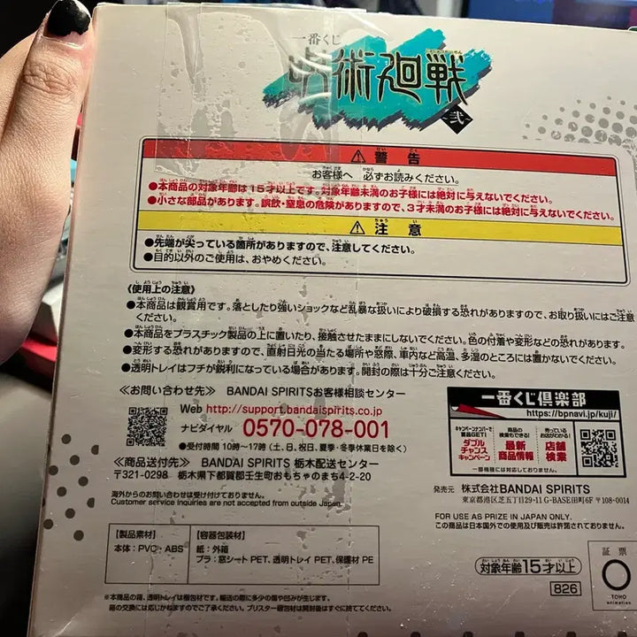 [BUNJANG] Fushiguro Megumi B Prize Figure / 주술회전 후시구로 메구미 피규어 b상 판매합니다