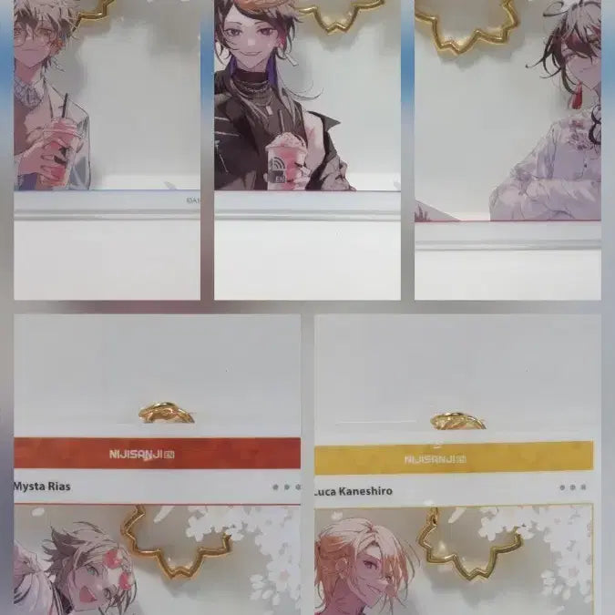 [BUNJANG] Nijisanji Sakura Bloom Acrylic Keychain Bundle Set / 니지산지 사쿠라 블룸 아크릴 키링 일괄 판매