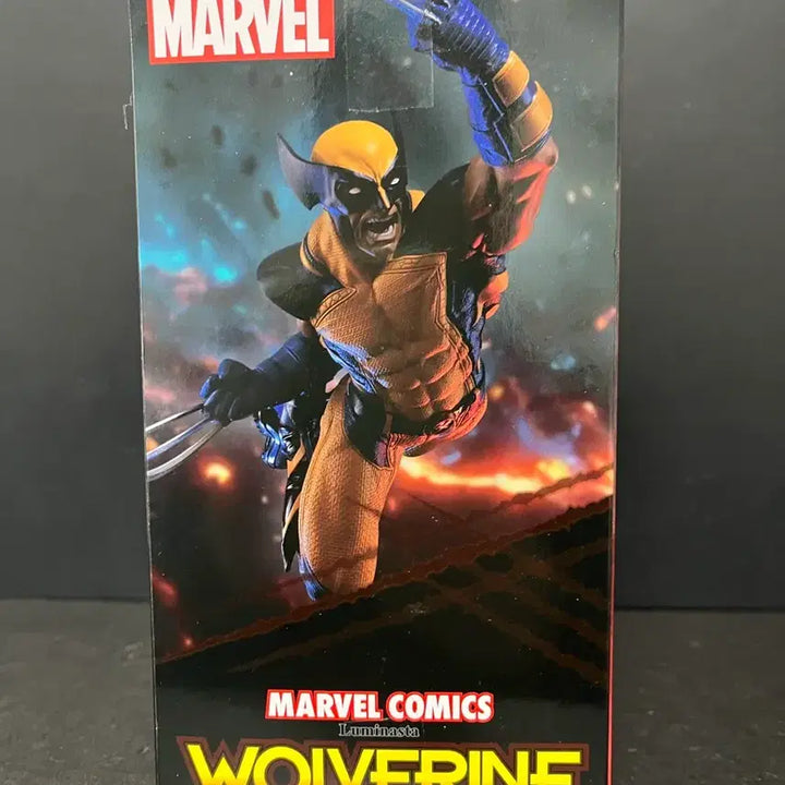 [BUNJANG] Luminasta Marvel Comics Wolverine Figure (Sealed) / 미개봉 마블 코믹스 루미나스타 울버린 피규어 마블피규어