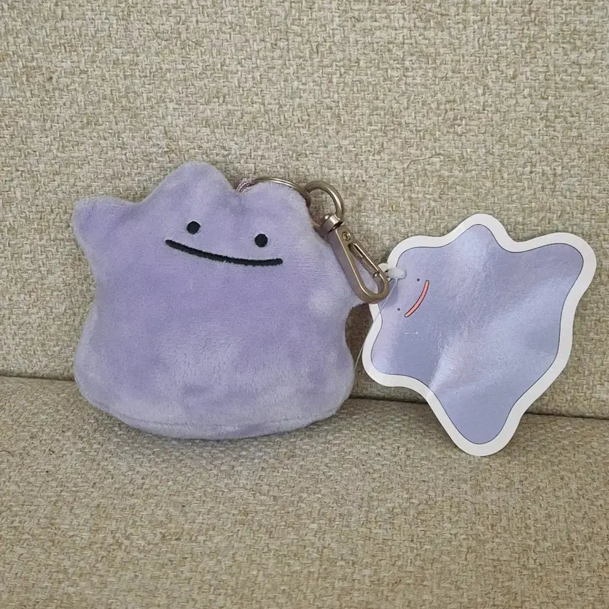 [BUNJANG] Pokemon Metamon Doll Keychain / 새상품) 메타몽 인형 키링 포켓몬