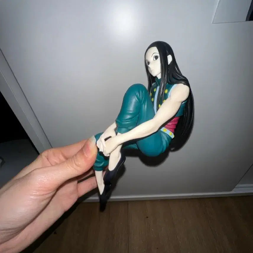[BUNJANG] Hunter x Hunter Illumi Zoldyck Noodles Stopper Figure (Opened) / 헌터헌터 이르미 조르딕 누들스토퍼 피규어 개봉 전시