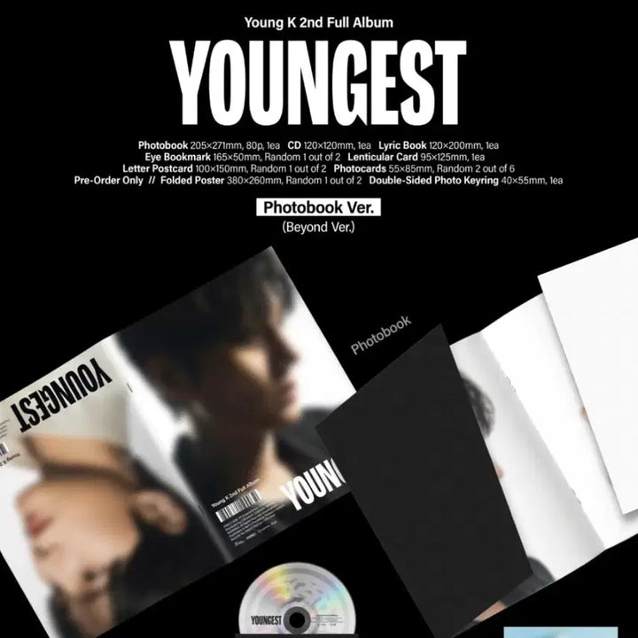 [BUNJANG] Young K YOUNGEST Solo Album Sealed / 미개봉 영케이 솔로앨범 YOUNGEST 앨범 양도