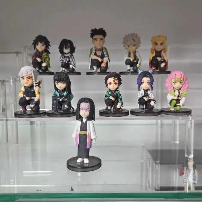 [BUNJANG] Demon Slayer Hashira + Kagaya Ubuyashiki World Collectable Figure Bundle / 귀멸의 칼날 주합회의 기둥(하시라) + 우부야시키 카가야 월콜 피규어 일괄 판매