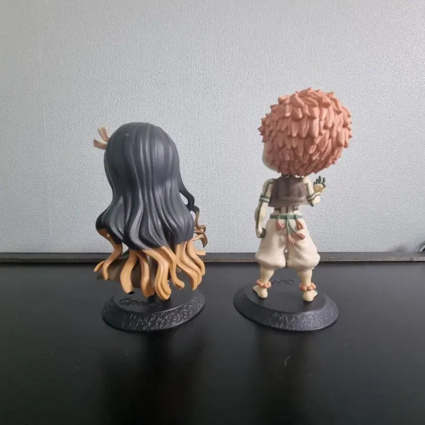 [BUNJANG] Demon Slayer Q posket Figure Set of 2 (Akaza, Nezuko) / 귀멸의 칼날 Q posket 피규어 2종 세트