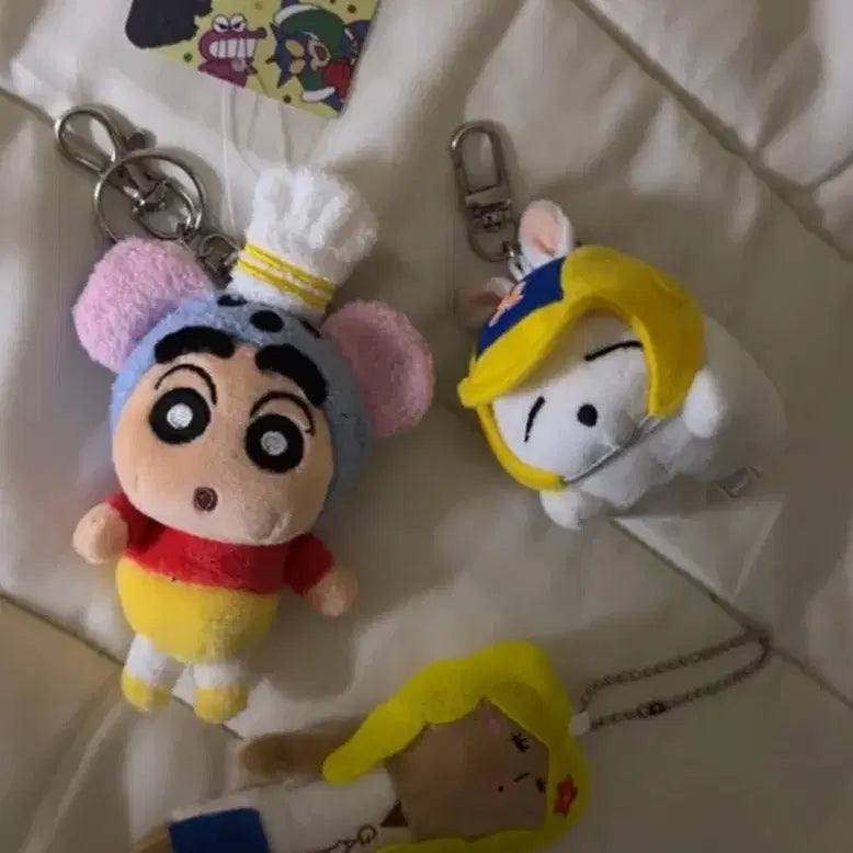 [BUNJANG] Crayon Shin-chan Marshmallow Gyaru Doll Set / 짱구/마쉬마로/갸루 인형세트