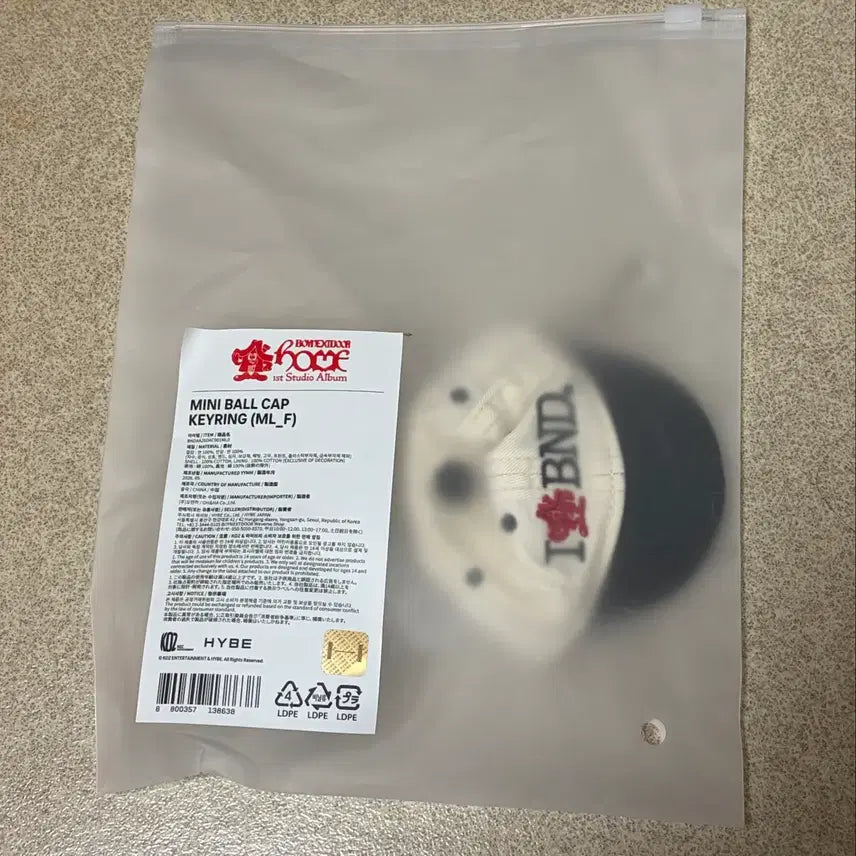 [BUNJANG] BOYNEXTDOOR (BND) Hat Keyring / 보이넥스트도어 모자 키링 보넥도 BND