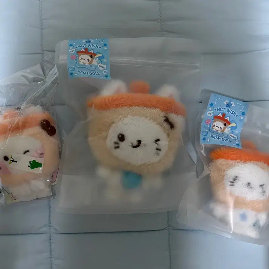 [BUNJANG] NCT WISH Yushi Bubble Nyan Wish Doll Pocket Doll Wishnini Bundle Set / 엔시티 위시 유우시 버블냥 위시돌 포켓돌 위시니니 일괄
