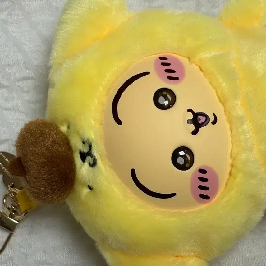 [BUNJANG] Cheeikawa x Sanrio Usagi x Pompompurin Keyring / 치이카와 산리오 우사기 폼폼푸린 키링