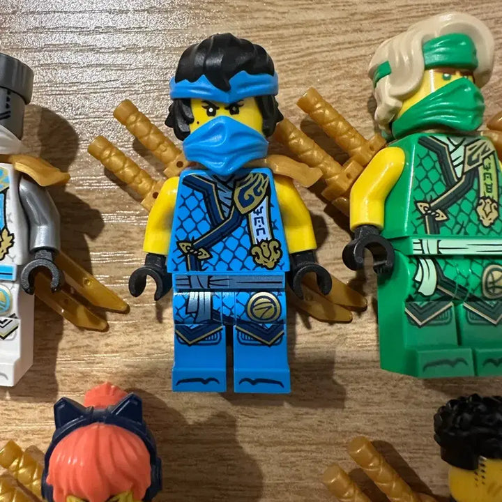 [BUNJANG] LEGO Ninjago Tournament Dojo Minifigure Bundle Set / 레고 닌자고 소스 토너먼트 도복 미니피겨 8개 일괄