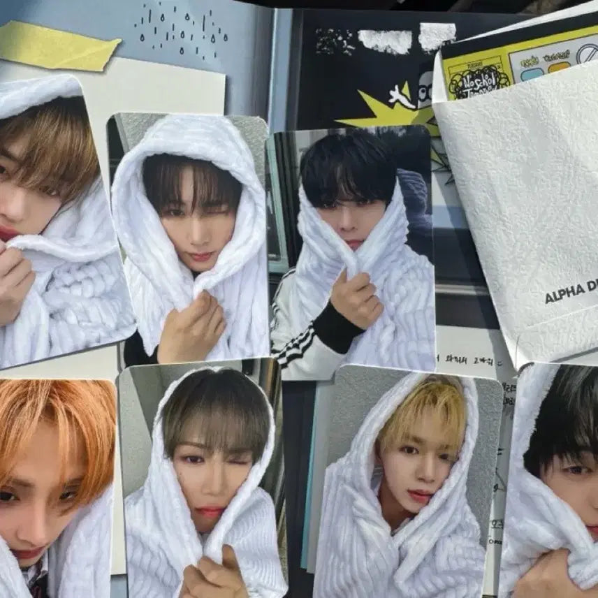 [BUNJANG] ALPHADRIVEONE Lucky Broadcast Photocard Set / 알디원 알파드라이브원 러키 공방포카 세트