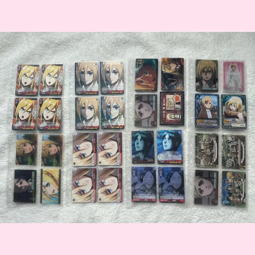 [BUNJANG] Attack on Titan Historia Reiss &amp; Ymir Card / 진격의거인 히스토리아 유미르 카드